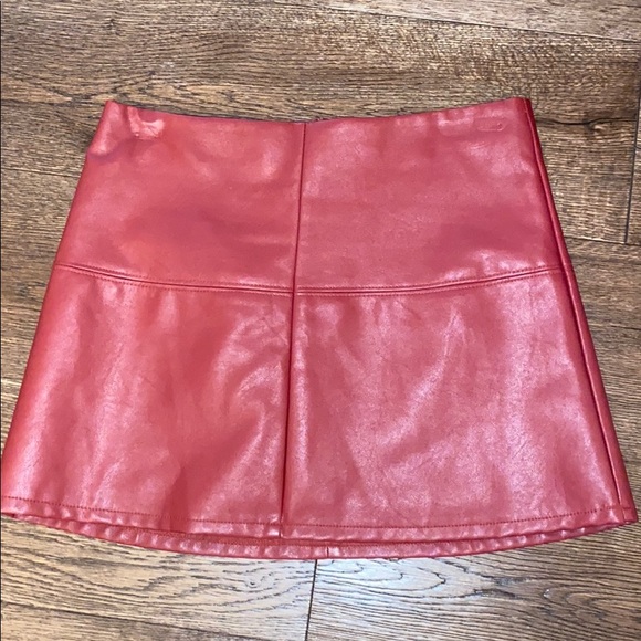 Jolt Dresses & Skirts - Red vinyl mini skirt!